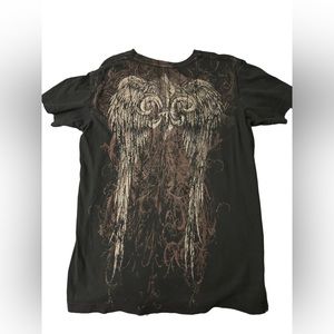 Archaic angel wing tee